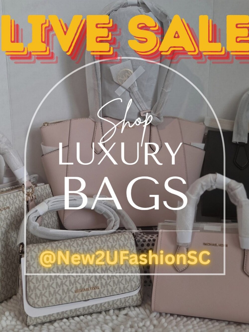 🔥 ✨ LIVE SHOW ALERT ✨ Luxury Handbags & Wallets! 👜✨